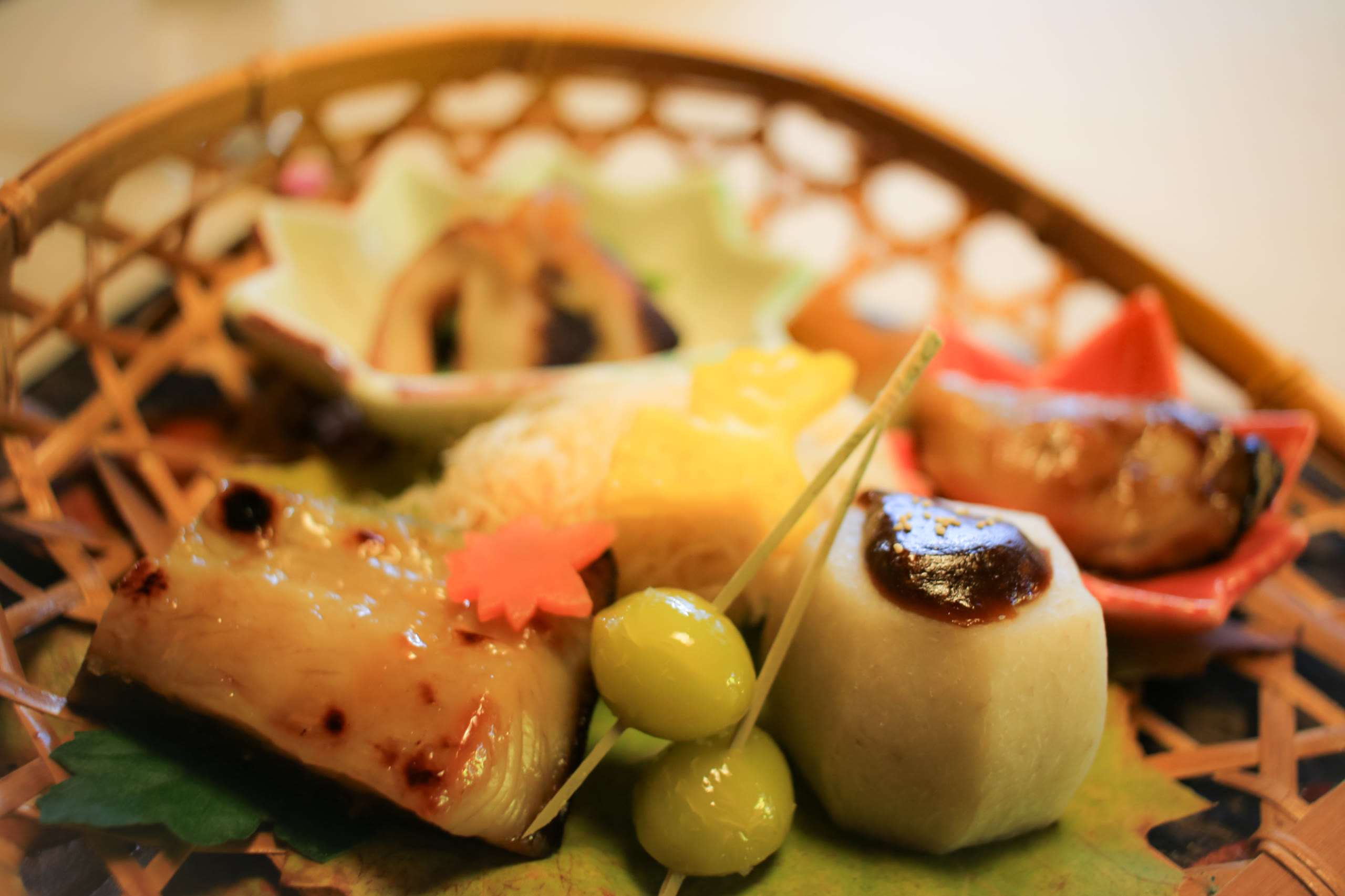 Kaiseki, the summer produce of the north